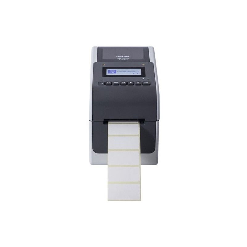 BROTHER 2inch label printer USB connection 300dpi Ethernet Possible battery LCD screen Bluetooth Wi-Fi