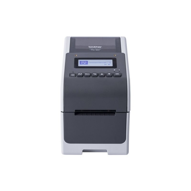 BROTHER 2inch label printer USB connection 300dpi Ethernet Possible battery LCD screen Bluetooth Wi-Fi