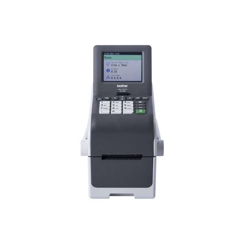 BROTHER 2inch Label Printer USB Connection 300dpi Ethernet Battery Possible LCD Display Bluetooth Wi-Fi Touch Screen Handle