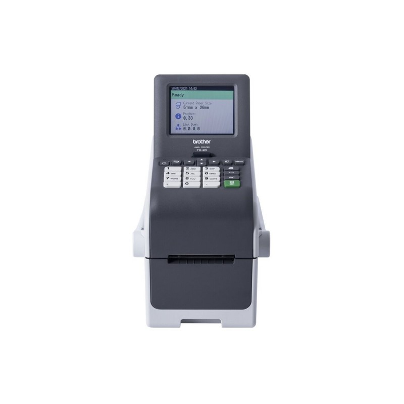 BROTHER 2inch Label Printer USB Connection 300dpi Ethernet Battery Possible LCD Display Bluetooth Wi-Fi Touch Screen Handle