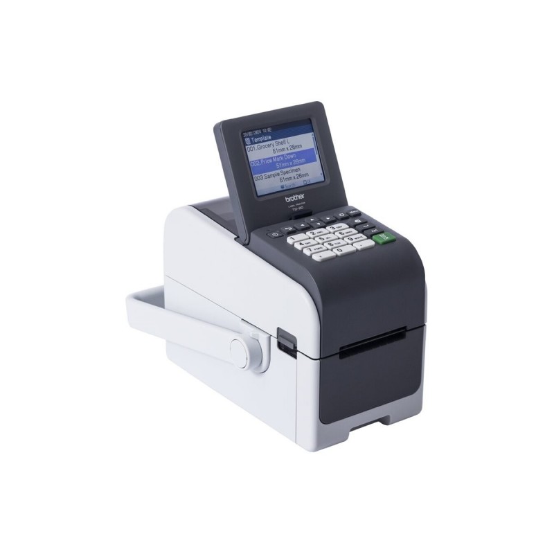 BROTHER 2inch Label Printer USB Connection 300dpi Ethernet Battery Possible LCD Display Bluetooth Wi-Fi Touch Screen Handle