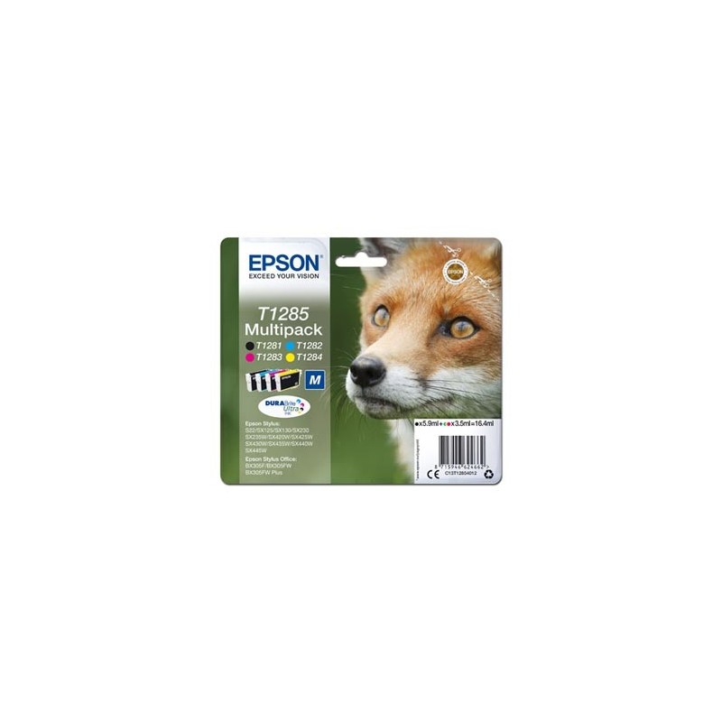 Epson oryginalny ink / tusz C13T12854012, T1285, CMYK, 16,4ml