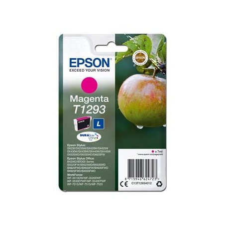 Epson oryginalny ink / tusz C13T12934012, T1293, magenta, 485s, 7ml