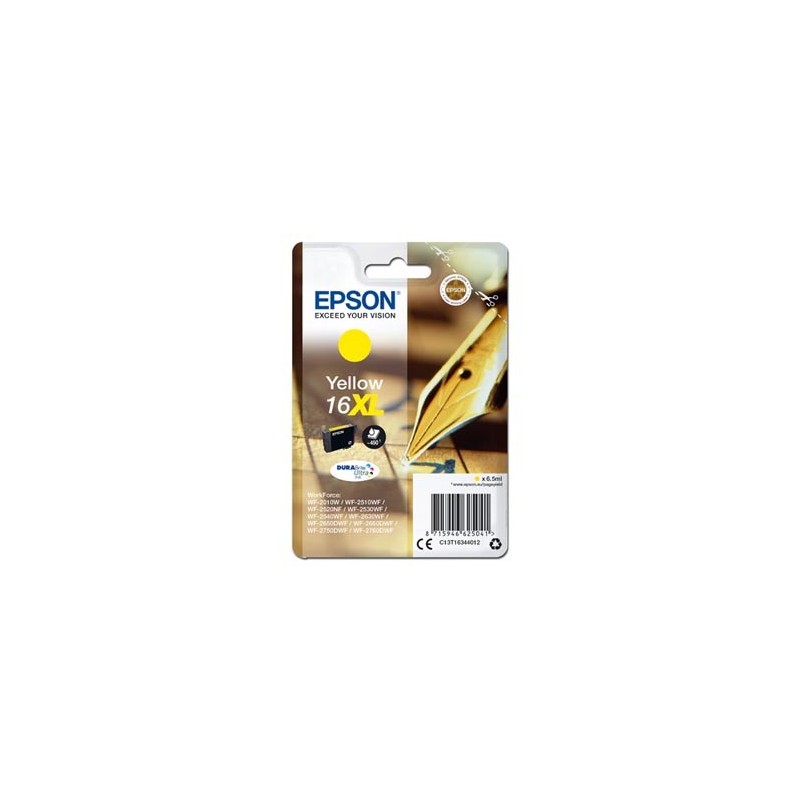 Epson oryginalny ink / tusz C13T16344012, T163440, 16XL, yellow, 6.5ml