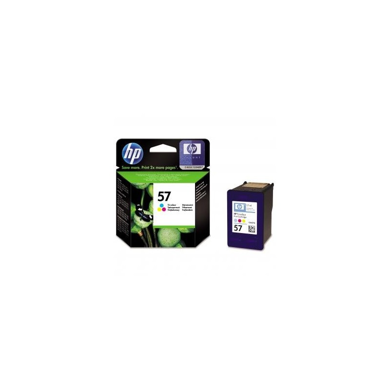 HP oryginalny ink / tusz C6657AE, HP 57, color, 500s, 17ml