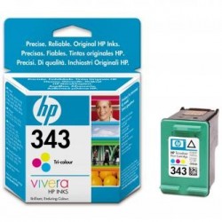 HP oryginalny ink / tusz C8766EE, HP 343, color, 260s, 7ml HP oryginalny ink / tusz C8766EE, HP 343, color, 260s, 7ml