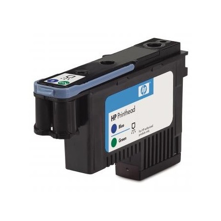 HP oryginalny głowica drukująca C9408A, HP 70, blue/green HP oryginalny głowica drukująca C9408A, HP 70, blue/green