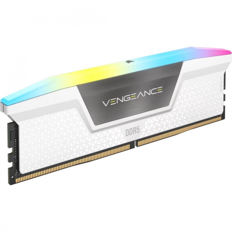 Pamięć DDR5 Vengeance RGB 32GB/5200 (2x16GB) CL40 White Pamięć DDR5 Vengeance RGB 32GB/5200 (2x16GB) CL40 White