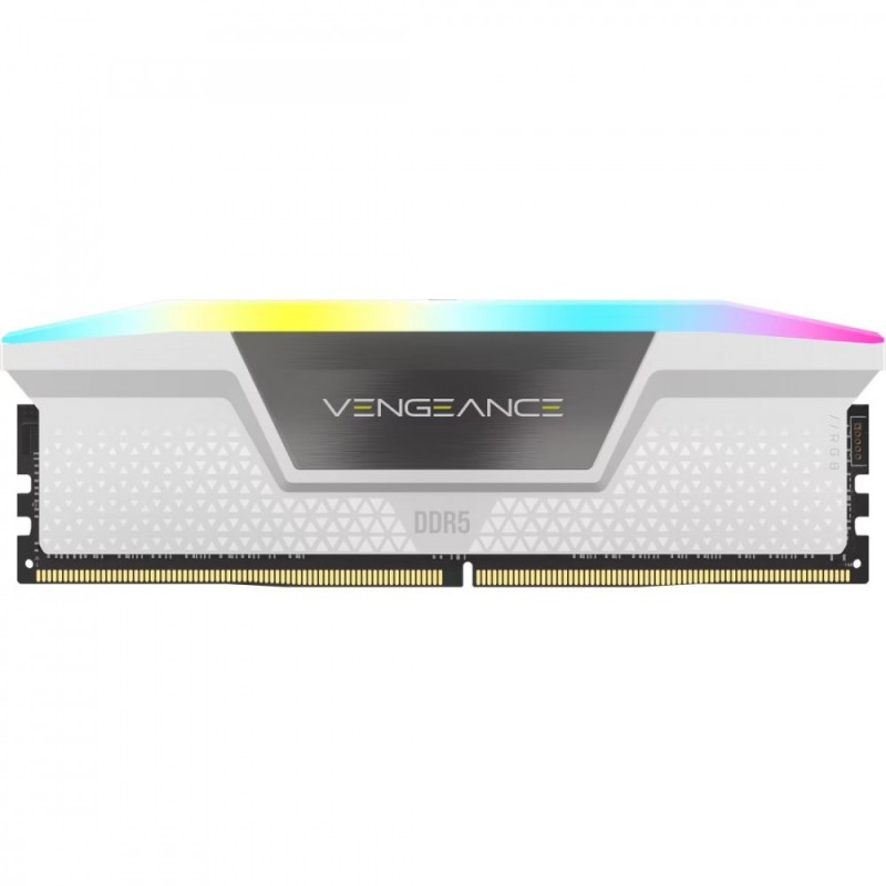Pamięć DDR5 Vengeance RGB 32GB/5200 (2x16GB) CL40 White Pamięć DDR5 Vengeance RGB 32GB/5200 (2x16GB) CL40 White