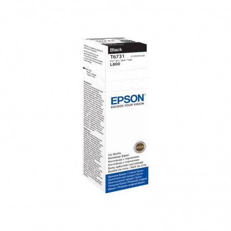 EPSON C13T67314A Tusz Epson T6731 black 70 ml L800 EPSON C13T67314A Tusz Epson T6731 black 70 ml L800