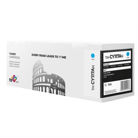 Toner do HP 117A W2071A błękitny TH-CY117AN 100% nowy Toner do HP 117A W2071A błękitny TH-CY117AN 100% nowy