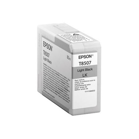 Epson oryginalny ink / tusz C13T850700, light black, 80ml Epson oryginalny ink / tusz C13T850700, light black, 80ml