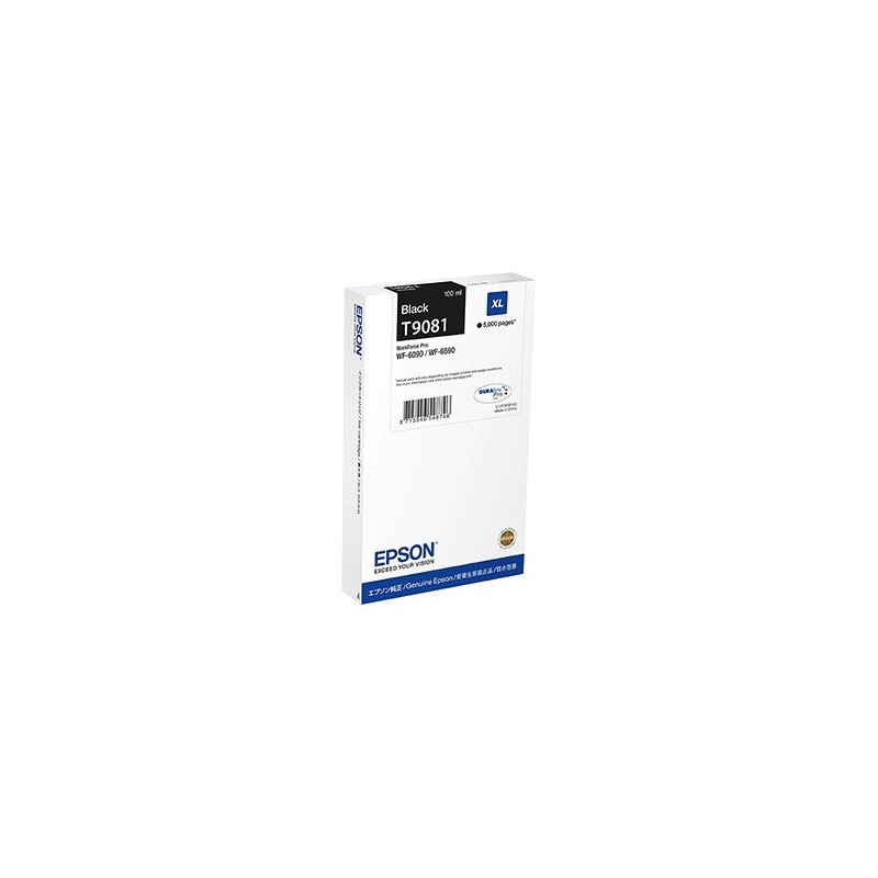 Epson oryginalny ink / tusz C13T90814N, T9081, XL, black, 100ml