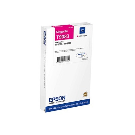 Epson oryginalny ink / tusz C13T90834N, T9083, XL, magenta, 39ml Epson oryginalny ink / tusz C13T90834N, T9083, XL, magenta, 39ml