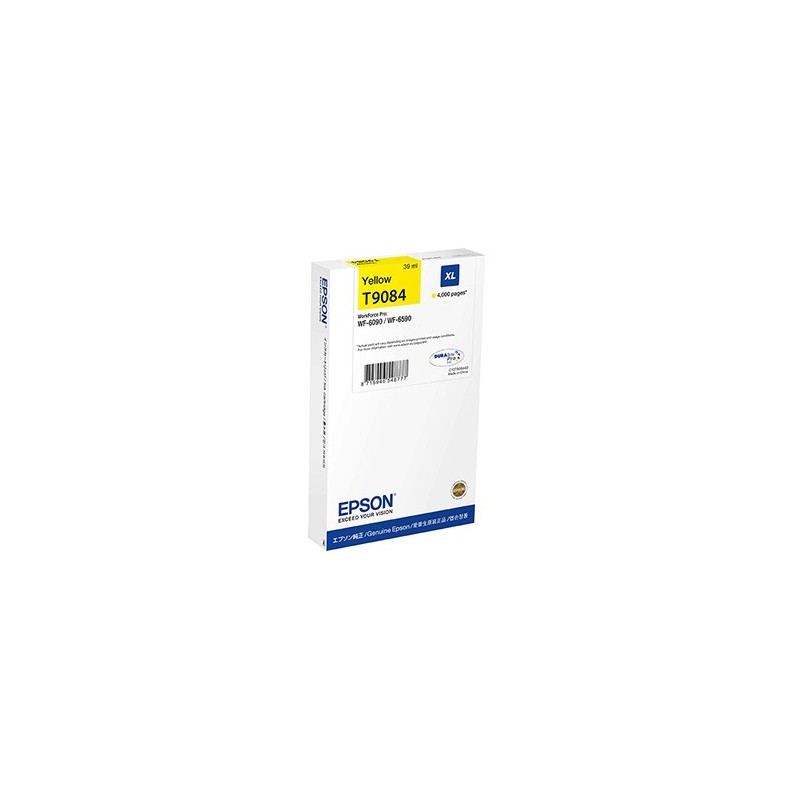 Epson oryginalny ink / tusz C13T90844N, T9084, XL, yellow, 39ml