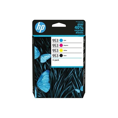 HP oryginalny ink / tusz 6ZC69AE#301, HP 953, CMYK, blistr, 4-pack HP oryginalny ink / tusz 6ZC69AE#301, HP 953, CMYK, blistr, 4-pack