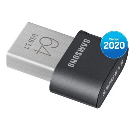 Pendrive FIT Plus USB3.1 64 GB Gray MUF-64AB/APC Pendrive FIT Plus USB3.1 64 GB Gray MUF-64AB/APC