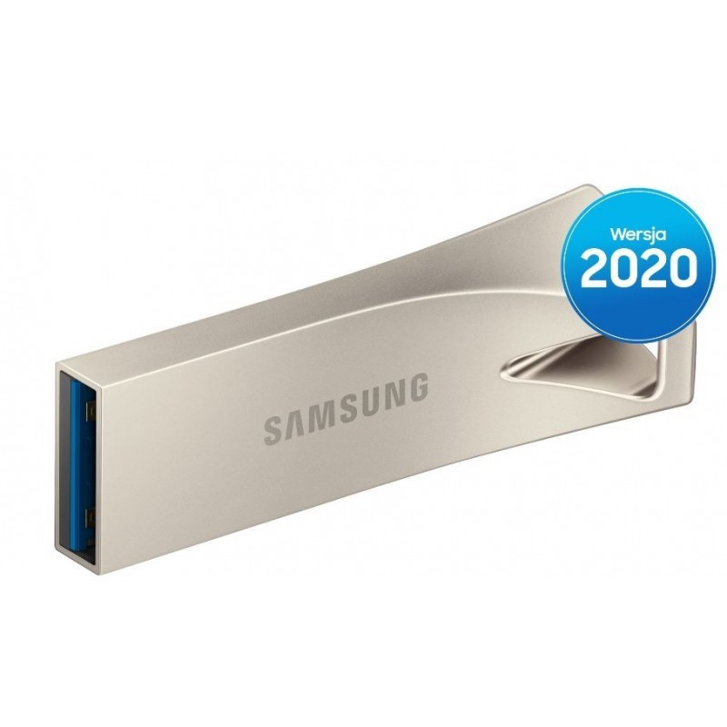 Pendrive BAR Plus USB3.1 128 GB Champaign Silver Pendrive BAR Plus USB3.1 128 GB Champaign Silver