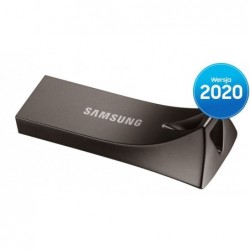 Pendrive BAR Plus USB3.1 128 GB Titan Gray Pendrive BAR Plus USB3.1 128 GB Titan Gray