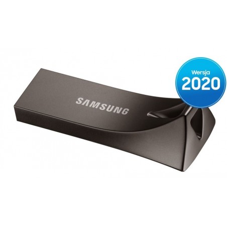 Pendrive BAR Plus USB3.1 128 GB Titan Gray Pendrive BAR Plus USB3.1 128 GB Titan Gray