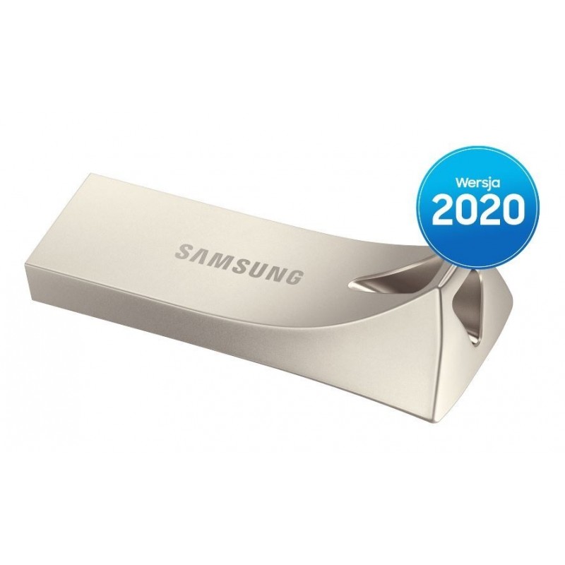 Pendrive BAR Plus USB3.1 256 GB Champaign Silver Pendrive BAR Plus USB3.1 256 GB Champaign Silver