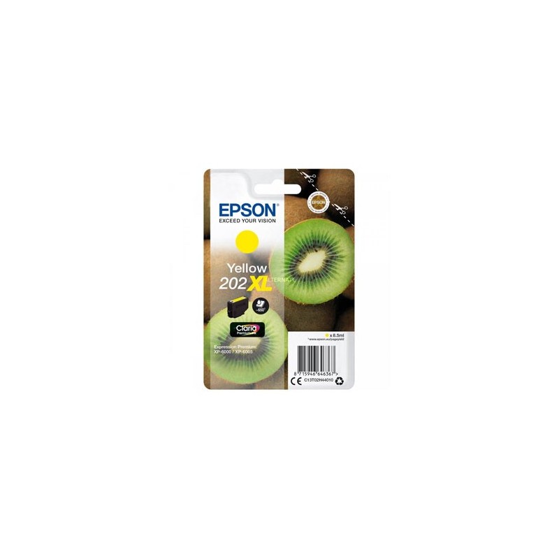 Epson oryginalny ink / tusz C13T02H44010, 202 XL, yellow, 8.5ml