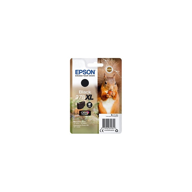 Epson oryginalny ink / tusz C13T37914010, 378XL, black, 11,2ml