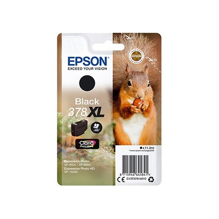 Epson oryginalny ink / tusz C13T37914010, 378XL, black, 11,2ml Epson oryginalny ink / tusz C13T37914010, 378XL, black, 11,2ml