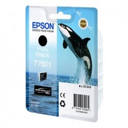 Epson oryginalny ink / tusz C13T76014010, T7601, photo black, 25,9ml, 1szt Epson oryginalny ink / tusz C13T76014010, T7601, photo black, 25,9ml, 1szt