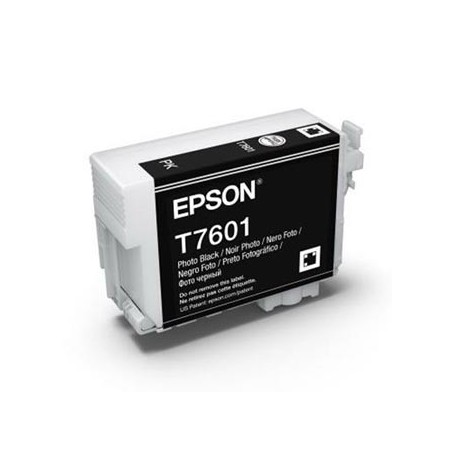 Epson oryginalny ink / tusz C13T76014010, T7601, photo black, 25,9ml, 1szt Epson oryginalny ink / tusz C13T76014010, T7601, photo black, 25,9ml, 1szt