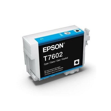 Epson oryginalny ink / tusz C13T76024010, T7602, cyan, 25,9ml, 1szt Epson oryginalny ink / tusz C13T76024010, T7602, cyan, 25,9ml, 1szt