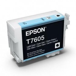 Epson oryginalny ink / tusz C13T76054010, T7605, light cyan, 25,9ml, 1szt Epson oryginalny ink / tusz C13T76054010, T7605, light cyan, 25,9ml, 1szt