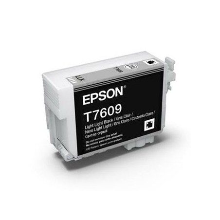 Epson oryginalny ink / tusz C13T76094010, T7609, light light black, 25,9ml, 1szt Epson oryginalny ink / tusz C13T76094010, T7609, light light black, 25,9ml, 1szt
