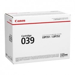 Canon oryginalny toner 039 BK, 0287C001, black, 11000s