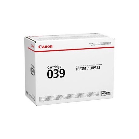 Canon oryginalny toner 039 BK, 0287C001, black, 11000s Canon oryginalny toner 039 BK, 0287C001, black, 11000s