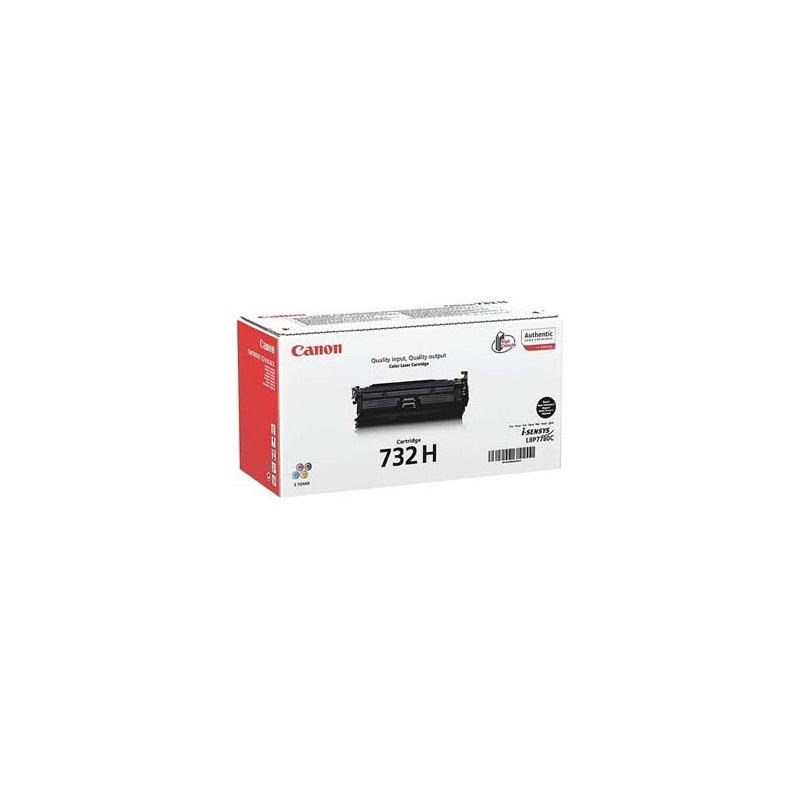 Canon oryginalny toner 732 H BK, 6264B002, black, 12000s, high capacity