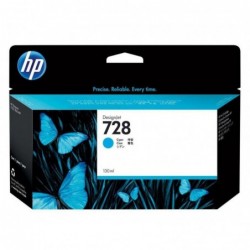 HP Tusz nr 728 F9J67A Cyan 130 ml 