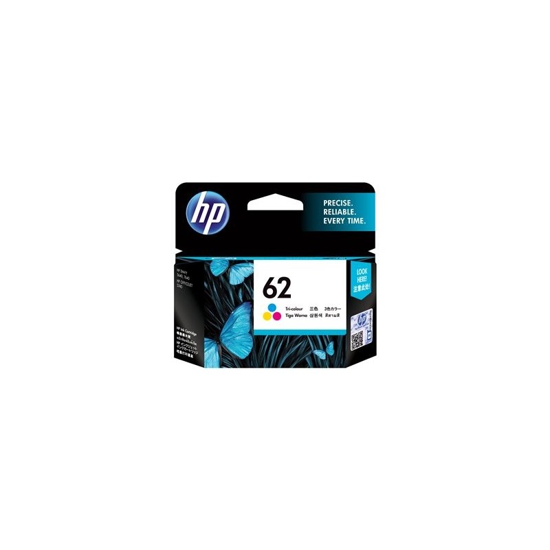 HP 62 Ink Cartridge Tri-colour standard capacity 1-pack