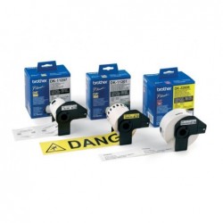 BROTHER DK22606 Taśma Brother Film Yellow Fim tape 62mm x 15.24 M