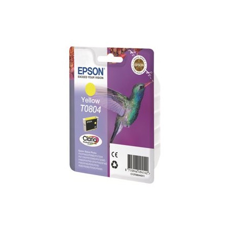 EPSON C13T08044011 Tusz Epson T0804 yellow Stylus photo R265/285/360,RX560/585/685 EPSON C13T08044011 Tusz Epson T0804 yellow Stylus photo R265/285/360,RX560/585/685
