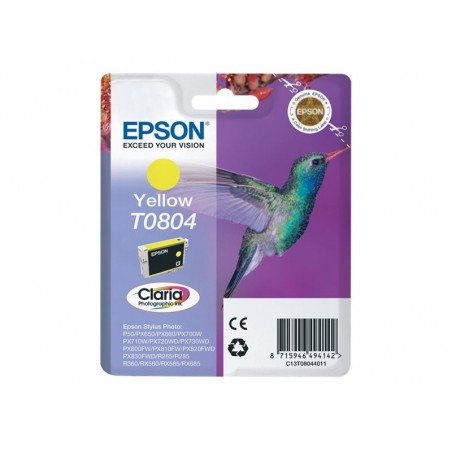 EPSON C13T08044011 Tusz Epson T0804 yellow Stylus photo R265/285/360,RX560/585/685 EPSON C13T08044011 Tusz Epson T0804 yellow Stylus photo R265/285/360,RX560/585/685