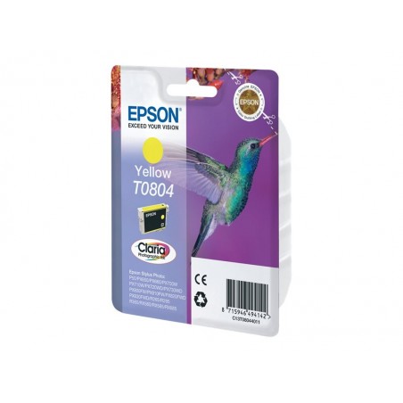 EPSON C13T08044011 Tusz Epson T0804 yellow Stylus photo R265/285/360,RX560/585/685 EPSON C13T08044011 Tusz Epson T0804 yellow Stylus photo R265/285/360,RX560/585/685
