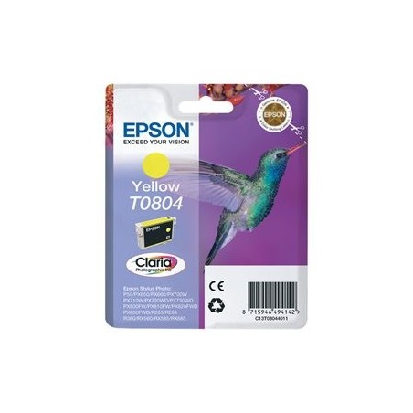 EPSON C13T08044011 Tusz Epson T0804 yellow Stylus photo R265/285/360,RX560/585/685 EPSON C13T08044011 Tusz Epson T0804 yellow Stylus photo R265/285/360,RX560/585/685