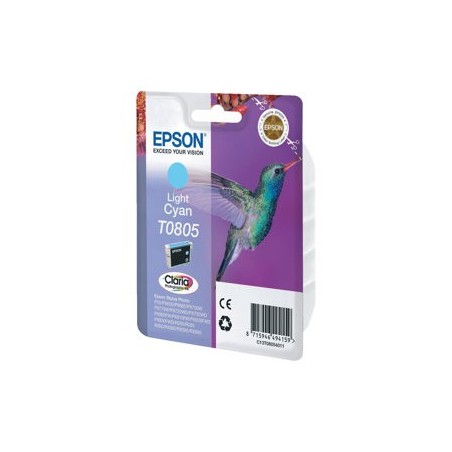 EPSON C13T08054011 Tusz Epson T0805 light cyan Stylus photo R265/285/360,RX560/585/685 EPSON C13T08054011 Tusz Epson T0805 light cyan Stylus photo R265/285/360,RX560/585/685