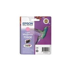 EPSON C13T08064011 Tusz Epson T0806 light magenta Stylus photo R265/285/360,RX560/585/685 EPSON C13T08064011 Tusz Epson T0806 light magenta Stylus photo R265/285/360,RX560/585/685