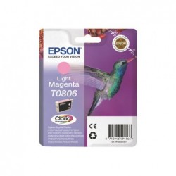 EPSON C13T08064011 Tusz Epson T0806 light magenta Stylus photo R265/285/360,RX560/585/685 EPSON C13T08064011 Tusz Epson T0806 light magenta Stylus photo R265/285/360,RX560/585/685