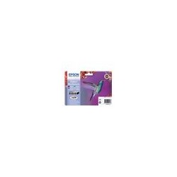 EPSON C13T08074011 Zestaw Epson T0807 C/M/Y/K/LC/LM MultiPack CLARIA Stylus photo R265/285/360... EPSON C13T08074011 Zestaw Epson T0807 C/M/Y/K/LC/LM MultiPack CLARIA Stylus photo R265/285/360...