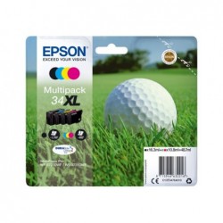 EPSON C13T34764010 Tusz Epson Golf ball Multipack 34XL 4-colors DURABrite Ultra 48,7 ml EPSON C13T34764010 Tusz Epson Golf ball Multipack 34XL 4-colors DURABrite Ultra 48,7 ml
