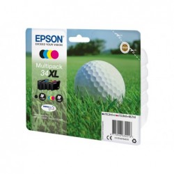 EPSON C13T34764010 Tusz Epson Golf ball Multipack 34XL 4-colors DURABrite Ultra 48,7 ml EPSON C13T34764010 Tusz Epson Golf ball Multipack 34XL 4-colors DURABrite Ultra 48,7 ml