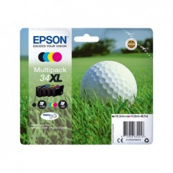 EPSON C13T34764010 Tusz Epson Golf ball Multipack 34XL 4-colors DURABrite Ultra 48,7 ml EPSON C13T34764010 Tusz Epson Golf ball Multipack 34XL 4-colors DURABrite Ultra 48,7 ml